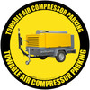 Towable Air Compressor Parking - Floor Sign