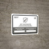 Get Vaccinated: First Dose/Return Dose Gray Landscape - Wall Sign Get Vaccinated: First Dose/Return Dose Gray Landscape - Wall Sign