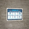 Covid-19: Your Vaccination Journey Landscape - Wall Sign