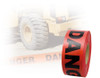 Danger Red Barricade Tape