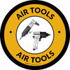 Air Tools Yellow Circular - Floor Sign Air Tools Yellow Circular - Floor Sign