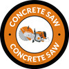 Concrete Saw Orange Circular - Floor Sign