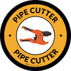 Pipe Cutter Orange Circular - Floor Sign