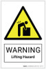 Warning: Lifting Hazard - Label