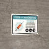 Covid-19 Vaccinations: Avoid Vother Types of Vaccinations Landscape - Wall Sign Covid-19 Vaccinations: Avoid Vother Types of Vaccinations Landscape - Wall Sign