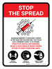 Stop The Spread: Covid-19 Vaccinations Max Immunity Portrait - Wall Sign