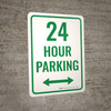 24 Hour Parking Portrait - Wall Sign