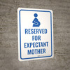 Reserved Expectant Mother Portrait - Wall Sign