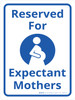 Reserved Expectant Mothers - Wall Sign Reserved Expectant Mothers - Wall Sign