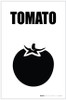 Tomato with Icon Portrait - Label