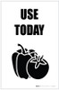 Use Today with Icon Portrait - Label