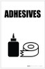 Adhesives with Icon Portrait - Label