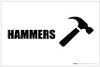 Hammers with Icon Landscape - Label Hammers with Icon Landscape - Label
