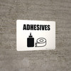 Adhesives with Icon Landscape - Wall Sign