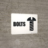 Bolts with Icon Landscape - Wall Sign Bolts with Icon Landscape - Wall Sign