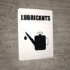Lubricants with Icon Portrait - Wall Sign