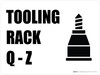 Tooling Rack Q-Z with Icon Landscape - Wall Sign Tooling Rack Q-Z with Icon Landscape - Wall Sign