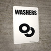 Washers with Icon Portrait - Wall Sign