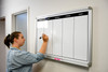 Monday - Friday Week Calendar Dry-Erase Scheduling Whiteboard