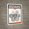Identifying Waste on the Shop Floor Portrait - Wall Sign Identifying Waste on the Shop Floor Portrait - Wall Sign