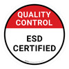 Quality Control: ESD Certified Circular - Floor Sign Quality Control: ESD Certified Circular - Floor Sign
