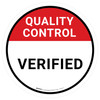 Quality Control: Verified Circular - Floor Sign