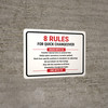 8 Rules For Quick Changeover Landscape - Wall Sign