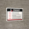 DMAIC V2 Landscape - Wall Sign