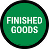 5S Finished Goods Green Circular - Floor Sign 5S Finished Goods Green Circular - Floor Sign
