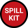 5S Spill Kit Red Circular - Floor Sign 5S Spill Kit Red Circular - Floor Sign