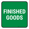 5S Finished Goods Green Square - Floor Sign 5S Finished Goods Green Square - Floor Sign