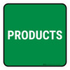 5S Products Green Square - Floor Sign