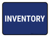 5S Inventory Blue Rectangle - Floor Sign 5S Inventory Blue Rectangle - Floor Sign