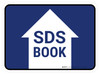 5S SDS Book Rectangle - Floor Sign 5S SDS Book Rectangle - Floor Sign