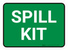 5S Spill Kit Green Rectangle - Floor Sign 5S Spill Kit Green Rectangle - Floor Sign
