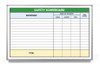 Safety Scoreboard Whiteboard Safety Scoreboard Whiteboard