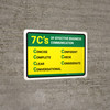 7 C's of Effective Business Communication Landscape - Wall Sign 7 C's of Effective Business Communication Landscape - Wall Sign