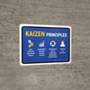 Kaizen Principles Landscape - Wall Sign Kaizen Principles Landscape - Wall Sign