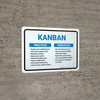 Kanban Practices Principles V2 Landscape - Wall Sign Kanban Practices Principles V2 Landscape - Wall Sign