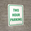 Two Hour Parking Portrait - Wall Sign