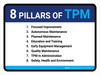 8 Pillars of TPM Landscape - Wall Sign