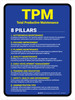 TPM 8 PILLARS Portrait - Wall Sign