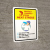 Protect yourself from heat stress Portrait - Wall Sign