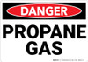 Danger: Propane Gas - Wall Sign