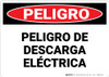 Danger: Peligro Electrical Hazard Spanish - Wall Sign Danger: Peligro Electrical Hazard Spanish - Wall Sign