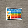 Are You Hydrated Landscape - Wall Sign