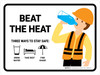 Beat The Heat Three Ways Landscape - Wall Sign Beat The Heat Three Ways Landscape - Wall Sign