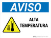 Notice: High Temperature Spanish Landscape - Wall Sign