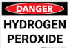 Danger: Hazard Hydrogen Peroxide Warning - Wall Sign Danger: Hazard Hydrogen Peroxide Warning - Wall Sign