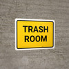 Trash Room Landscape - Wall Sign Trash Room Landscape - Wall Sign